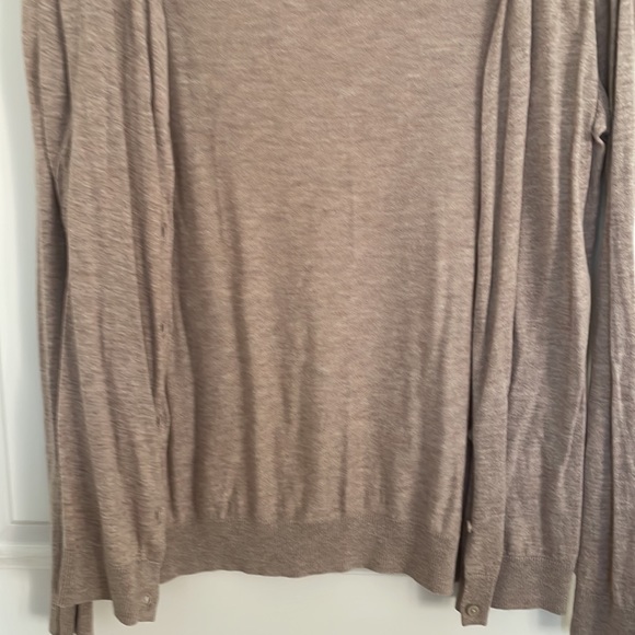 Beige button down cardigan - Picture 2 of 3
